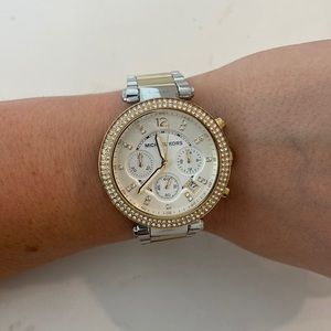Michael Kors Two Toned Watch